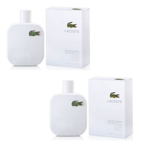 lacoste white aftershave set.